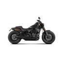 Zard - M8 Softail 2-1 Short Cone exhaust system. Black ClubStyle - für Harley-Davidson® 21-23 Softail Breakout, Fat Boy Auspuffanlage Auspuff
