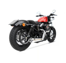 Zard -Sport 2-1 exhaust XL Sportster. Polished ClubStyle - für Harley-Davidson® 04-13 XL883/1200 Sportster (Excl. XL1200X) Auspuffanlage Auspuff