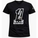 CnP Choppers n Partys - Black for 1 (Herren) T-Shirt  Schwarz  Biker Motorrad