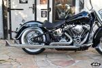 Chicano Classic Police M8 - BSL Auspuffanlage Chicano