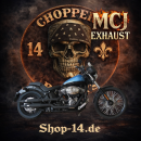 MCJ - 2 in 2 Royal in Chrom oder Schwarz mit Endkappen wählbar - SOFTAIL - STREET BOB - SLIM - LOW RIDER S - BREAKOUT - SPORT GLIDE - FAT BOY - FAT BOB - HERITAGE CLASSIC - AB 2021 EURO 5