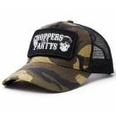 CnP Trucker Cap mit Klettpatch Patch in Camouflage oder Olivgrün