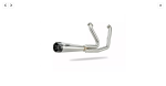 Zard - M8 Softail 2-1 Full kit exhaust system. Plain - für Harley-Davidson® 18-24 Softail (excl. Breakout, Fat Boy)  Auspuffanlage Auspuff